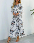 CALLIOPE | FLORAL MAXI DRESS - Nordic Boutique & Co.