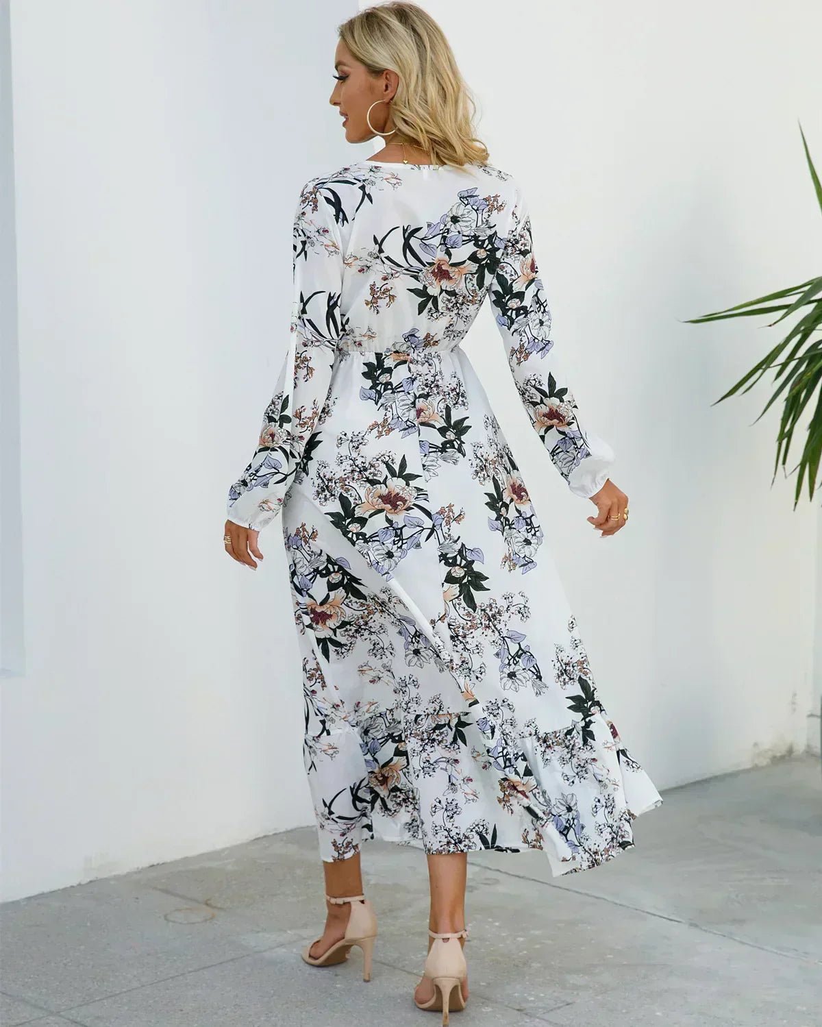 CALLIOPE | FLORAL MAXI DRESS - Nordic Boutique &amp; Co.