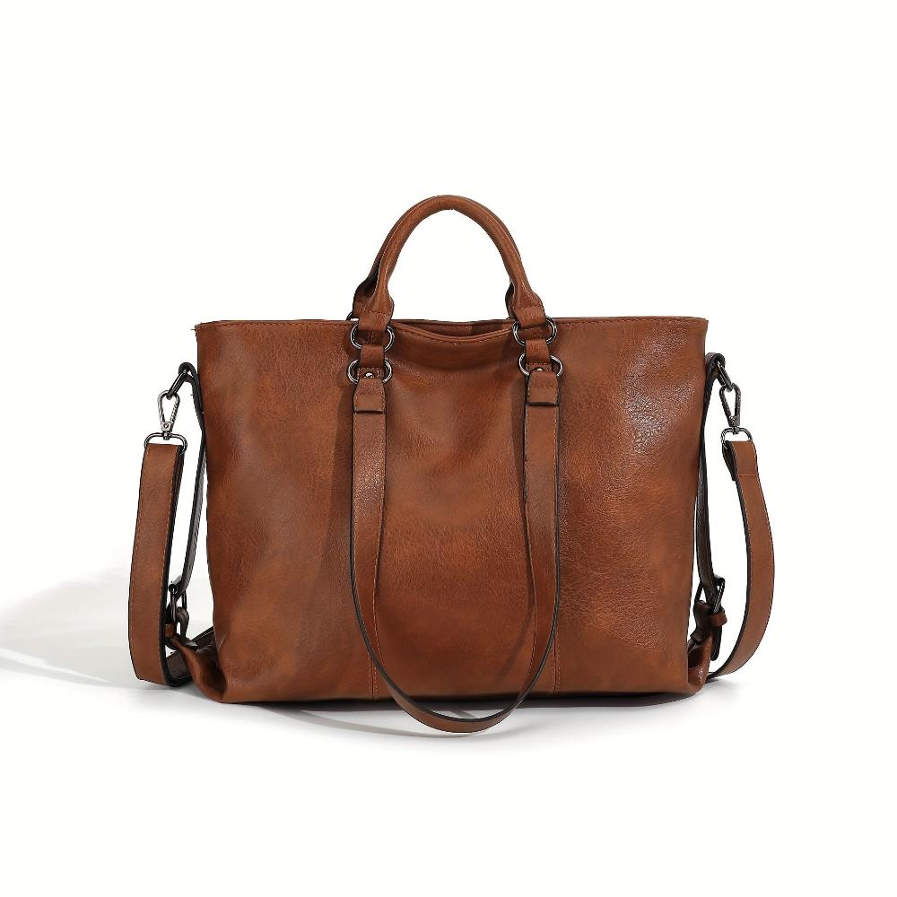 CHARLOTTE’S CLASSIC ELEGANCE | VINTAGE TOTE - VESKE - Nordic Boutique & Co.