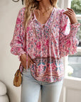 DEBORAH | STYLISH FLORAL BLOUSE - Nordic Boutique & Co.