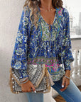 DEBORAH | STYLISH FLORAL BLOUSE - Nordic Boutique & Co.