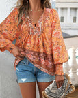 DEBORAH | STYLISH FLORAL BLOUSE - Nordic Boutique & Co.