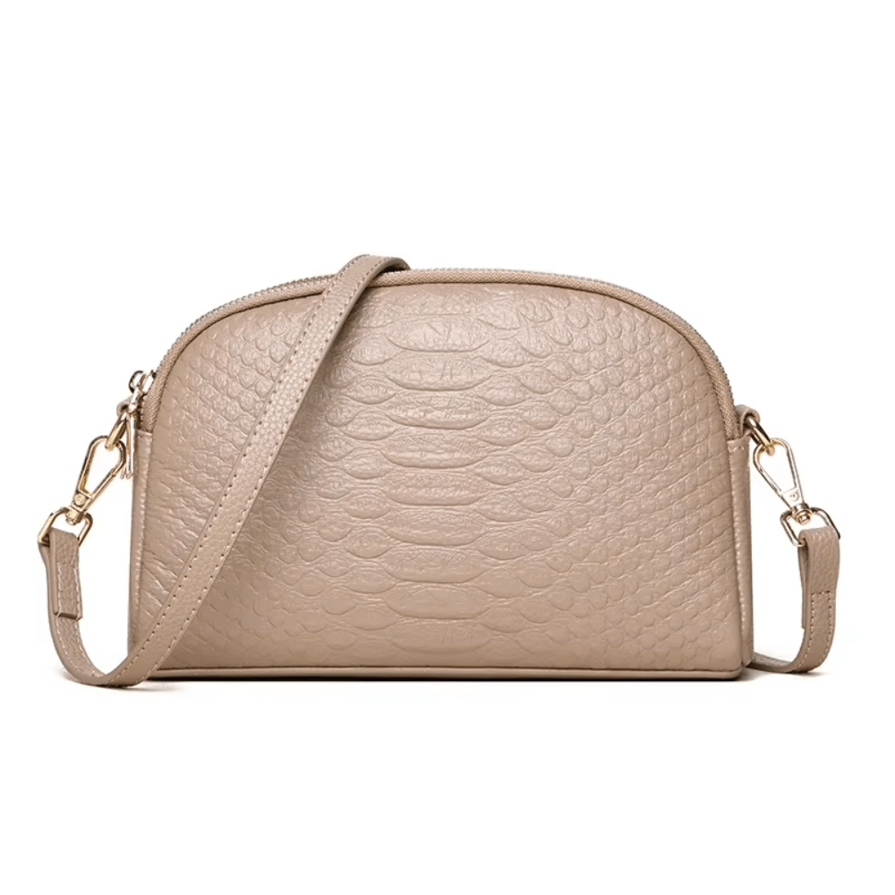 ISABELLA | KROKODILLEMØNSTRET MINI CROSSBODY - VESKE - Nordic Boutique &amp; Co.