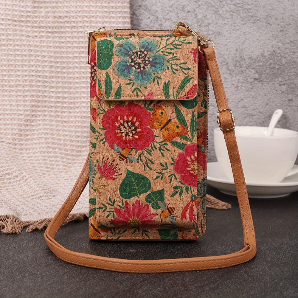 LILA | BOHO BLOMSTER CROSSBODY LOMMEBOK - Nordic Boutique &amp; Co.