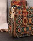 LILA | BOHO BLOMSTER CROSSBODY LOMMEBOK - Nordic Boutique & Co.