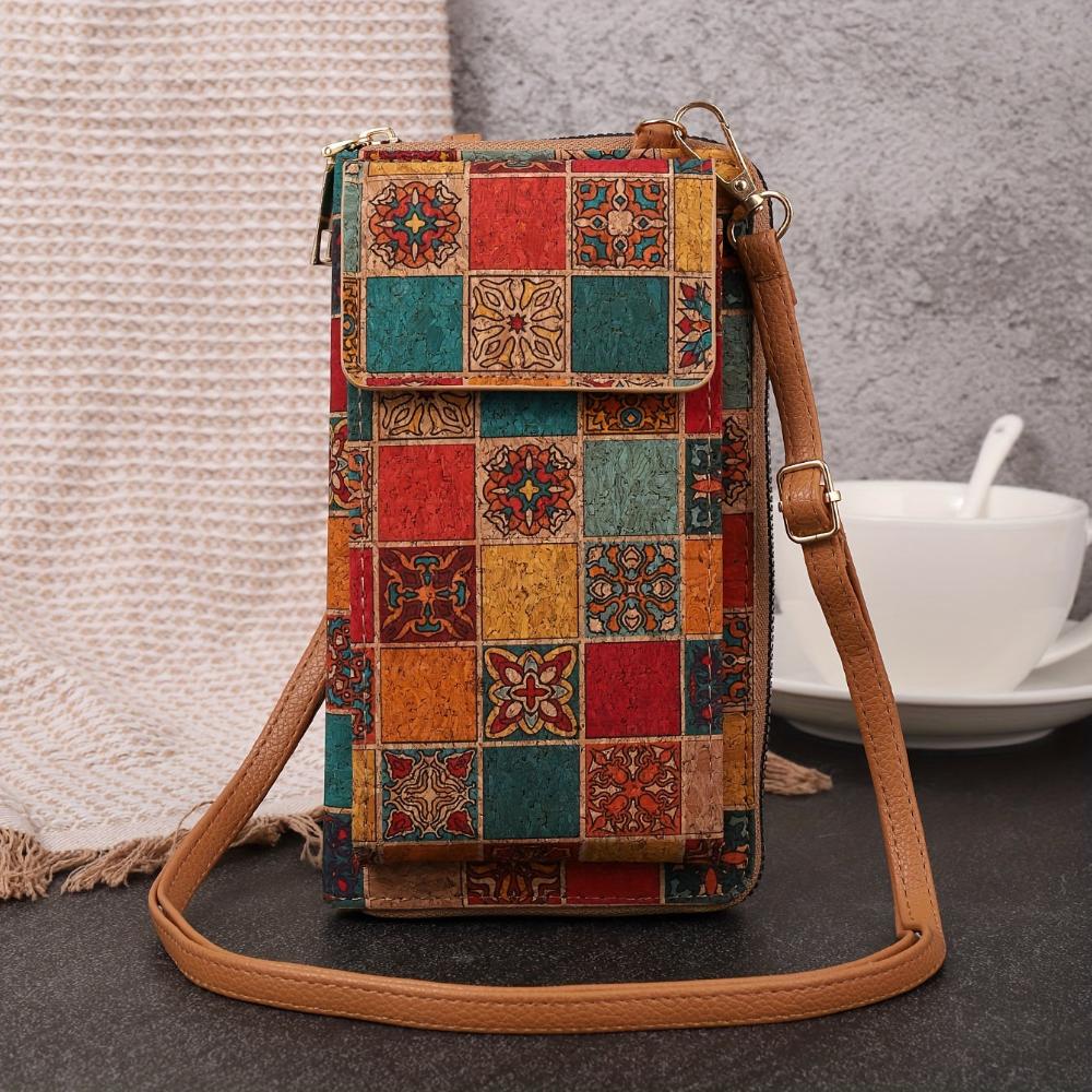 LILA | BOHO BLOMSTER CROSSBODY LOMMEBOK - Nordic Boutique &amp; Co.