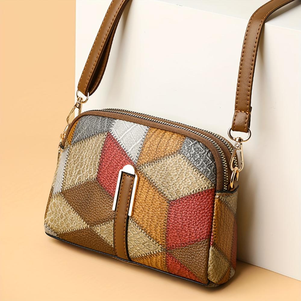 LUNA | PATCHWORK MINI CROSSBODY - VESKE - Nordic Boutique &amp; Co.