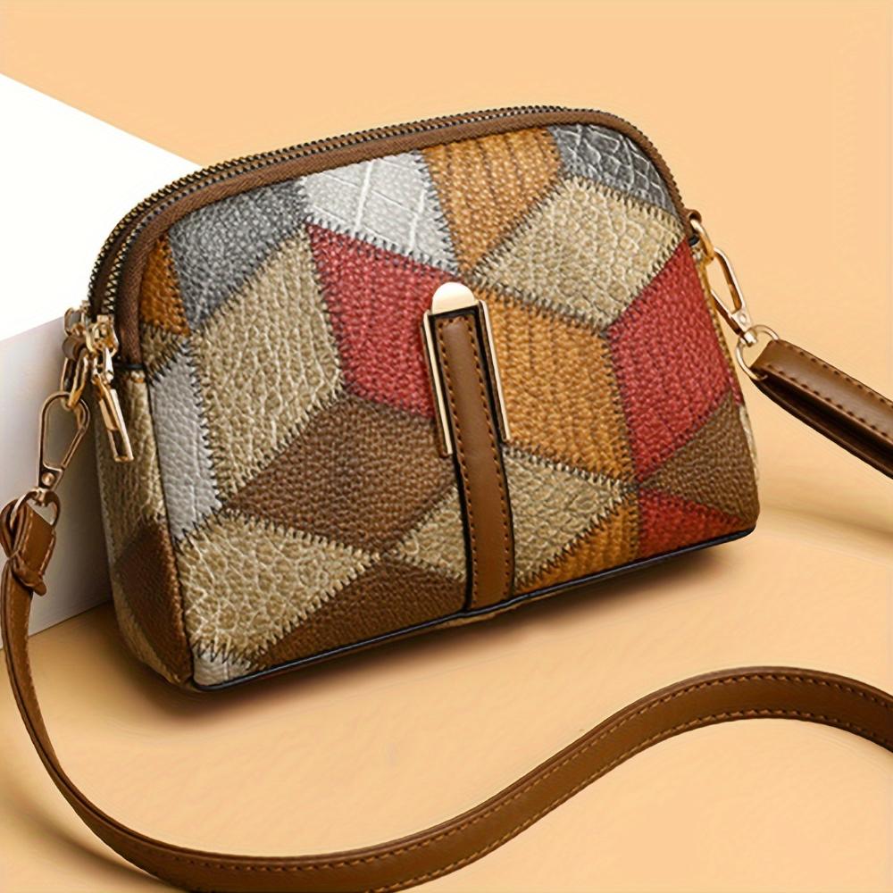 LUNA | PATCHWORK MINI CROSSBODY - VESKE - Nordic Boutique &amp; Co.