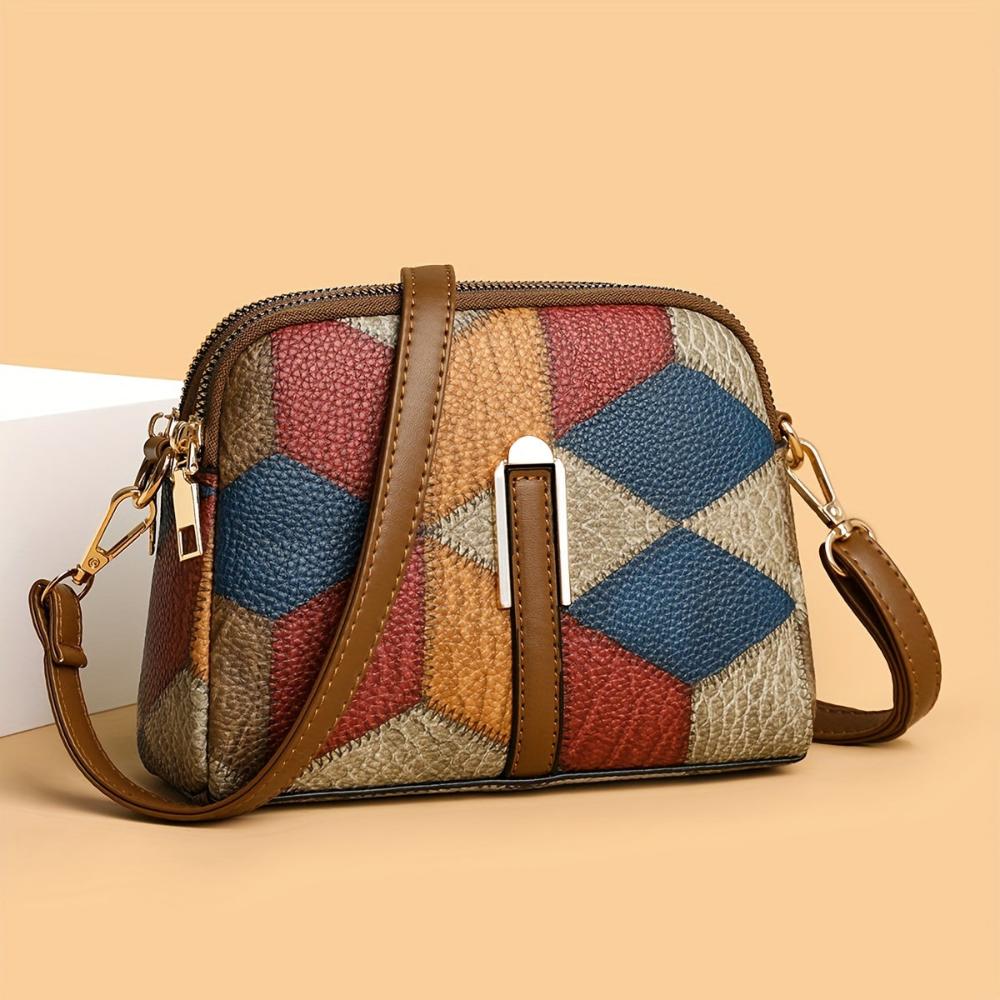 LUNA | PATCHWORK MINI CROSSBODY - VESKE - Nordic Boutique &amp; Co.