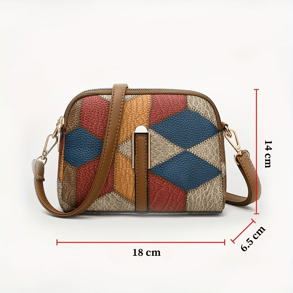 LUNA | PATCHWORK MINI CROSSBODY - VESKE - Nordic Boutique & Co.