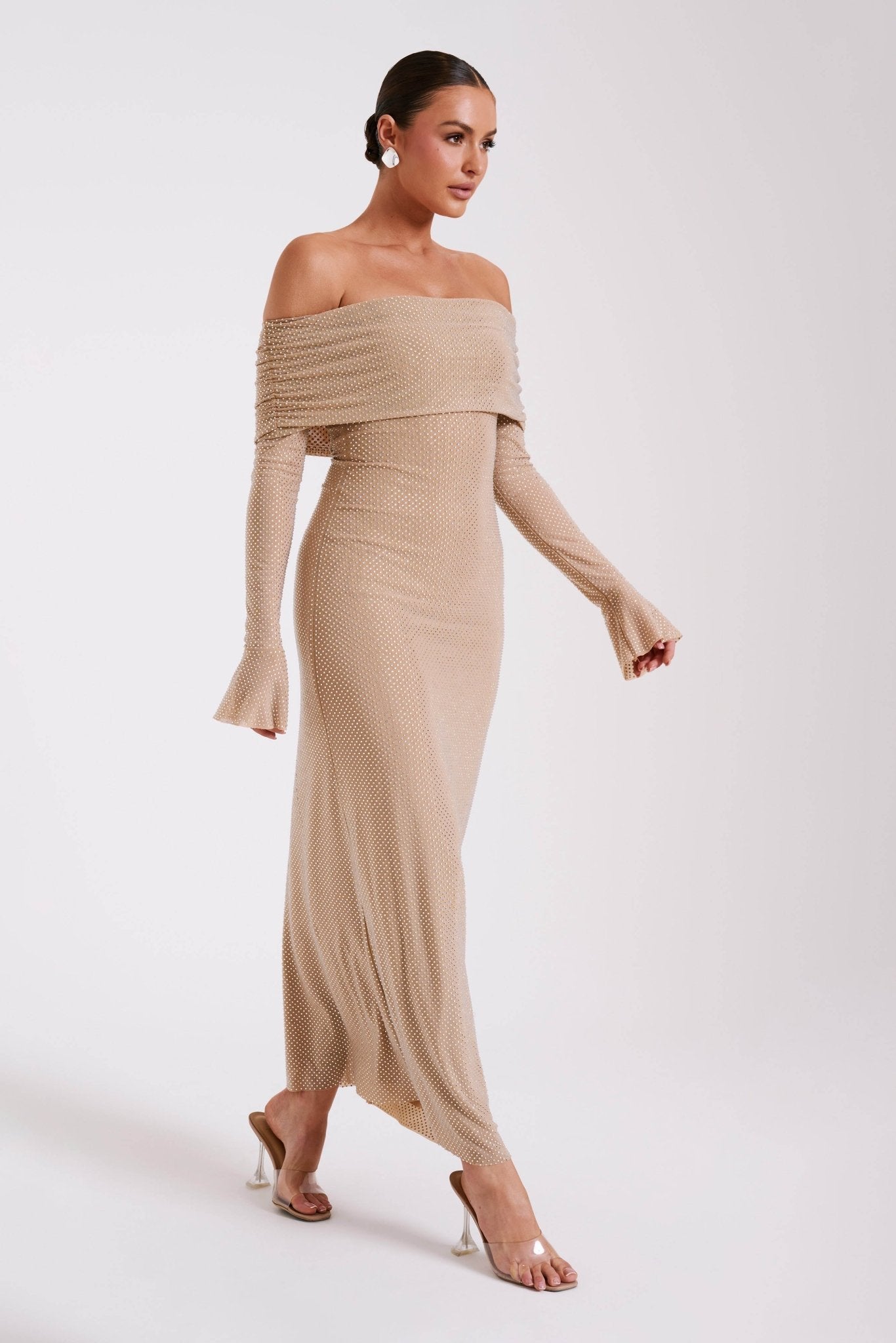 MYRTHE | DIAMOND MAXI KJOLE - Nordic Boutique & Co.