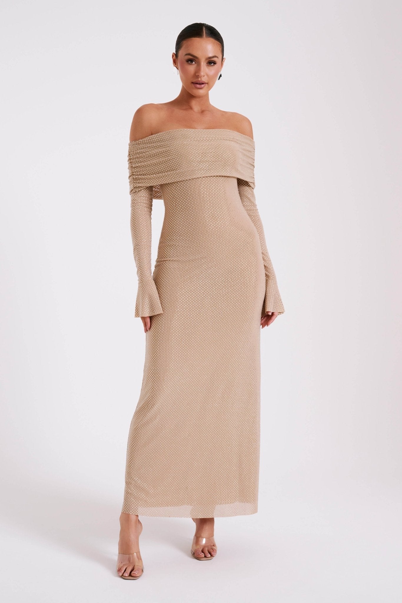 MYRTHE | DIAMOND MAXI KJOLE - Nordic Boutique & Co.