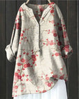 POPPY | BLUSE MED BLOMSTERTRYKK - Nordic Boutique & Co.