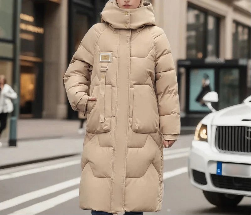 RITA | 50 % RABATT | QUILTET VINTER PARKA - Nordic Boutique &amp; Co.