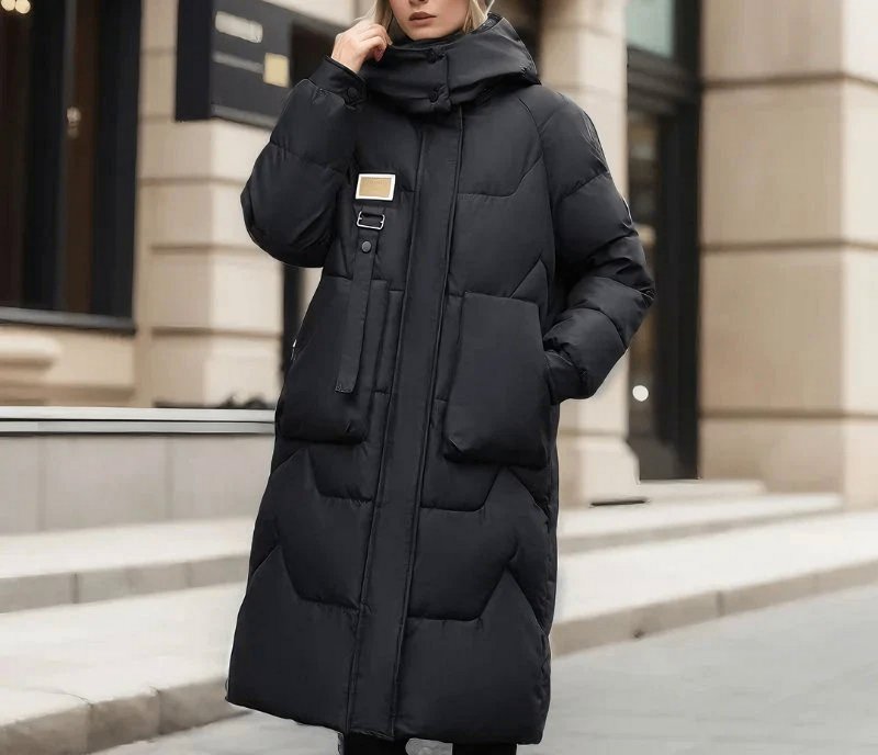 RITA | 50 % RABATT | QUILTET VINTER PARKA - Nordic Boutique &amp; Co.