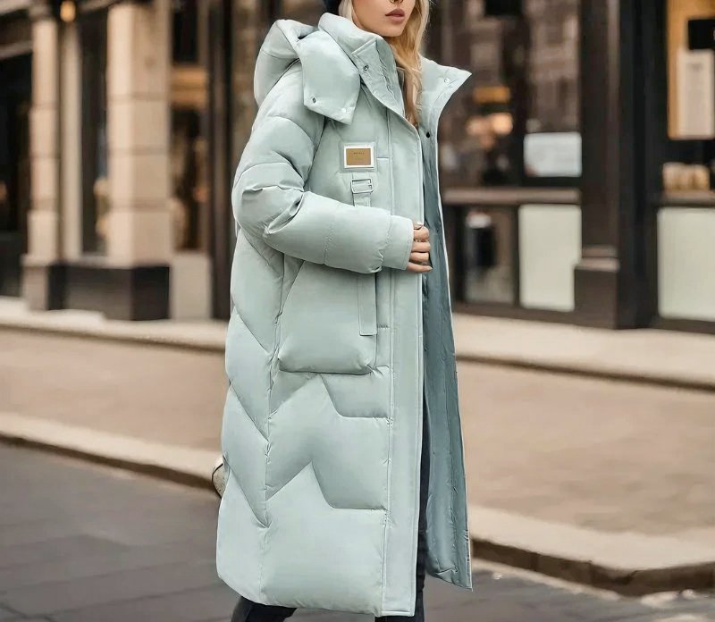 RITA | 50 % RABATT | QUILTET VINTER PARKA - Nordic Boutique & Co.