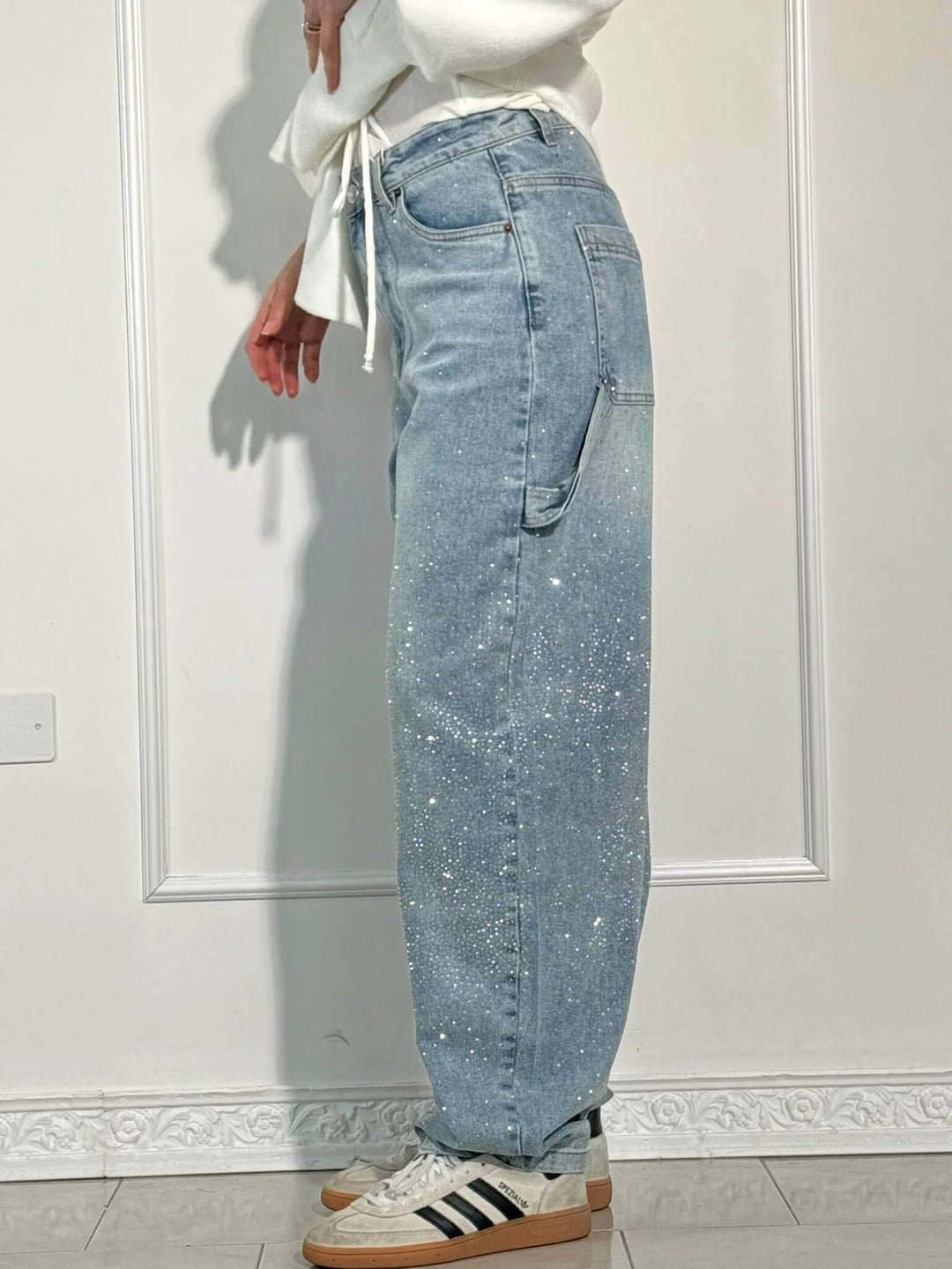 SOPHIA | GLITTER JEANS - Nordic Boutique &amp; Co.