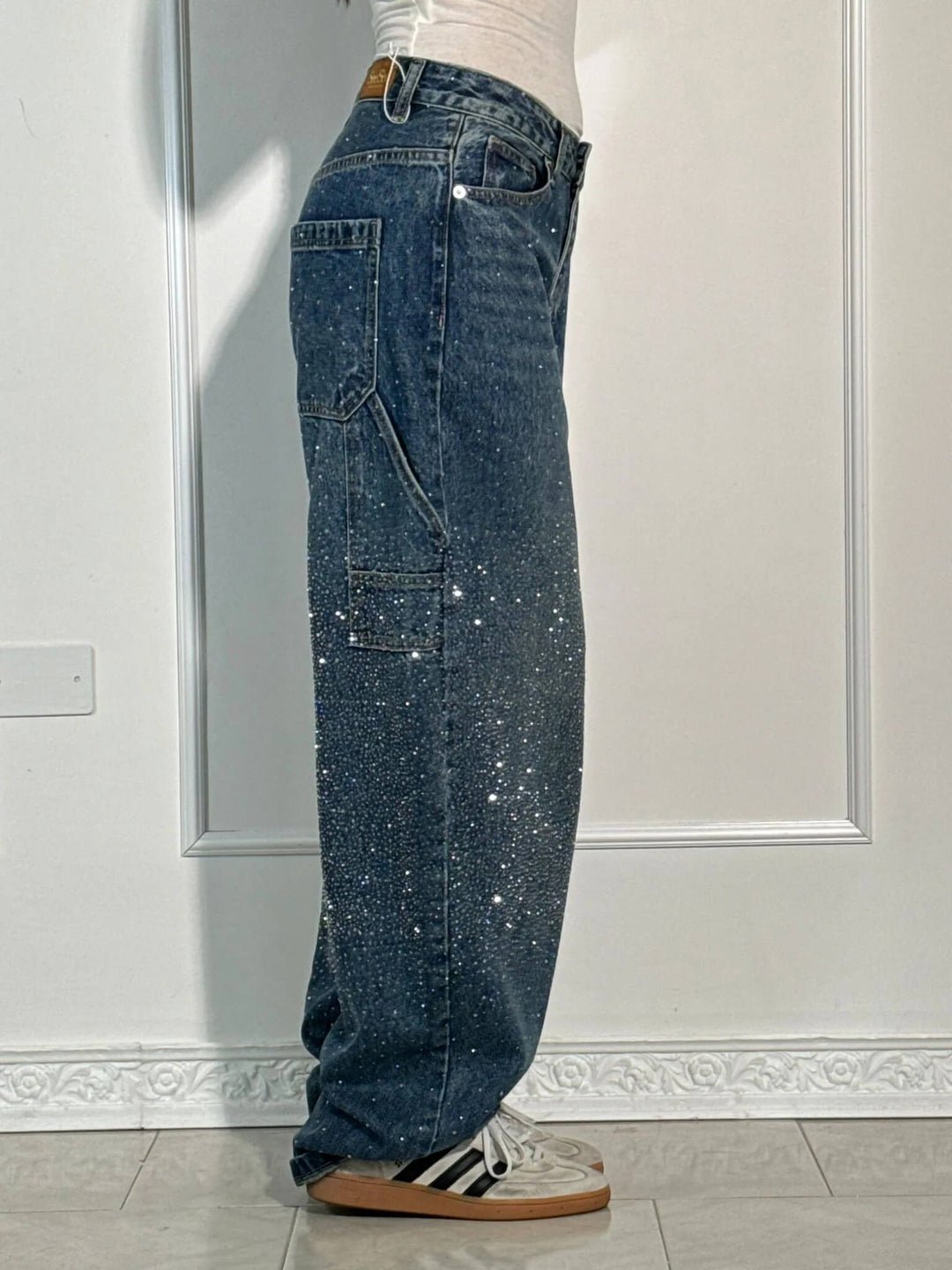 SOPHIA | GLITTER JEANS - Nordic Boutique &amp; Co.