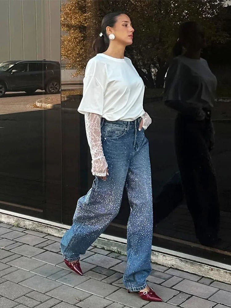 SOPHIA | GLITTER JEANS - Nordic Boutique & Co.