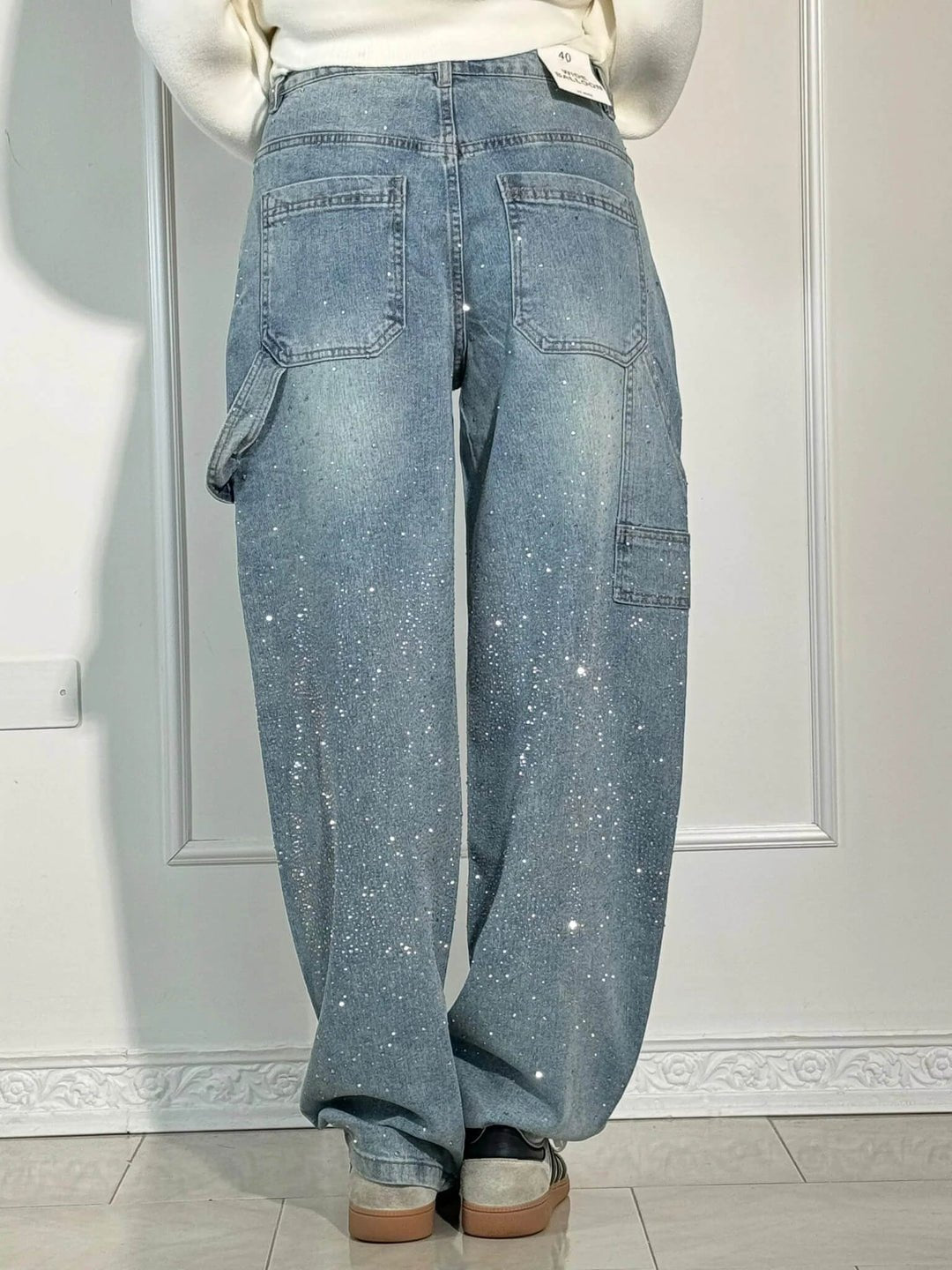 SOPHIA | GLITTER JEANS - Nordic Boutique &amp; Co.