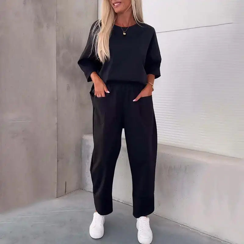 SYNNE | 2 - DELT JOGGER - SETT - Nordic Boutique & Co.