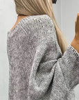 VICTORIA | STRIKKET CAPE GENSER - Nordic Boutique & Co.